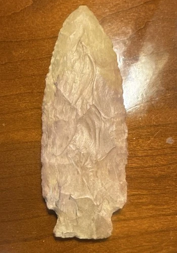 Benton Style Possibly Fort Payne Chirt Roughly 5”x1.5” Length X Width Well Made