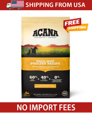 ACANA Free Run Poultry Grain-Free Dry Dog Food, 25-lb bag