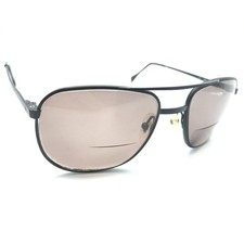 ArtCraft Matte Black Square Aviator Eyeglasses Frames 55-18 145 USA Men Women