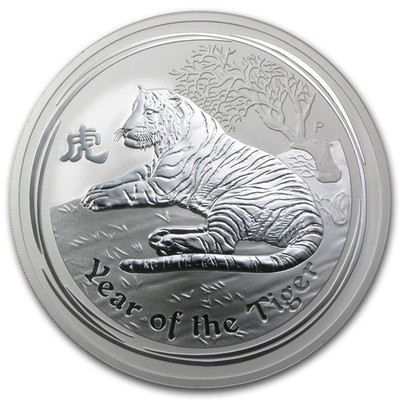 2010 Australia 10 oz Silver Year of the Tiger BU (Series II) | eBay