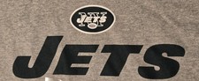 NY JETS NFL Team Apparel brand Men's XL NEW  Cotton Blend Logo Graphics T-Shirt