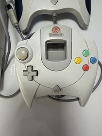 Sega Dreamcast HKT-3020 Console 3 Controller Untested with Game Working Great
