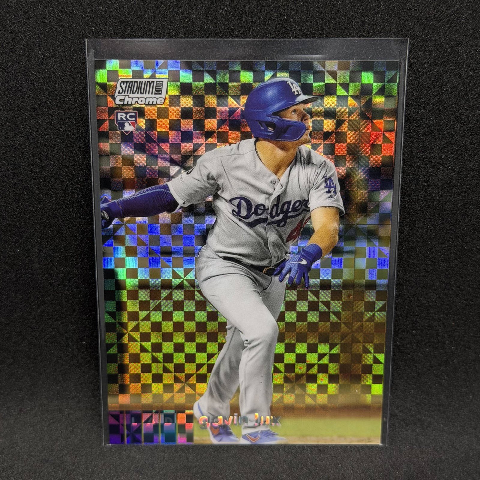 2020 Topps Stadium Club Chrome - Gavin Lux #298 X-Fractor (RC)