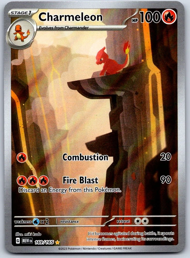 Charmeleon 169/165 Sv: Scarlet & Violet 151 for sale | eBay