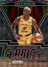 2021 Panini Prizm WNBA #9 Erica Wheeler Fearless