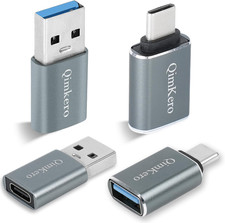 USB-C OTG Adapter Set 2x Type-C F to USB-A M  2x Type-C M to A - iPhone iPad