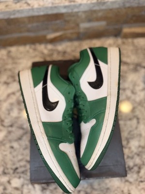 Air Jordan 1 Low Men's Pine Green Shoes 9.5m 553558-301 OG All