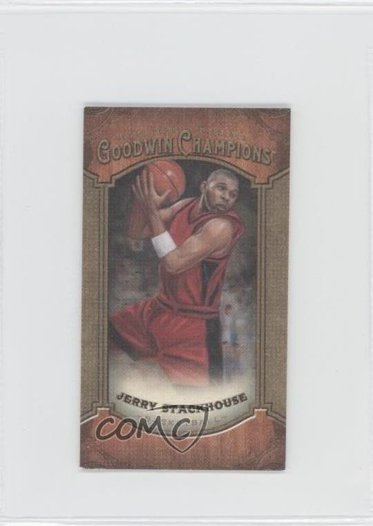 2014 Upper Deck Goodwin Champions Mini Canvas Jerry Stackhouse #42 0x5