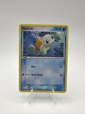 Squirtle 63/100 Common Crystal Guardians Pokemon Lightly Played