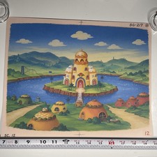 RAINBOW BRITE Animación Celular Fondo De Colección IMPRESIÓN Dibujos Animados Arte CASTILLO DE COLORES