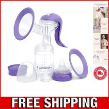 Ultimate Portable Manual Breast Pump Set: 5oz Bottle  Two ComfortFit Flanges