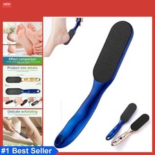 Nano Glass Foot File Callus Remover Hard Skin Ergonomic Handle Blue 1 Pack