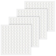 400 Pcs Cabinet Door Bumper, 1/4" Self-Adhesive Clear Rubber Bumpers Non-Slip Ca