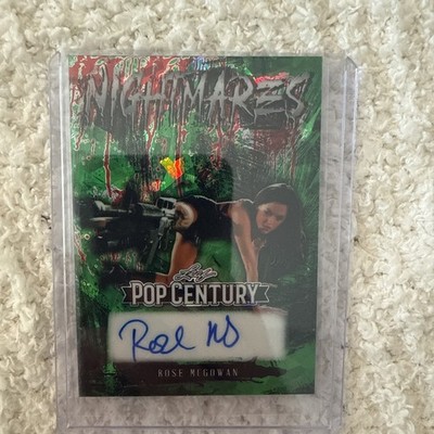 2026 Leaf Pop Century - Rose McGowan- Nightmares Autograph  2/2