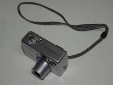 Used Compact Digital Camera Pentax Optio 330Rs Silver 3.2 Million Pixels Operati