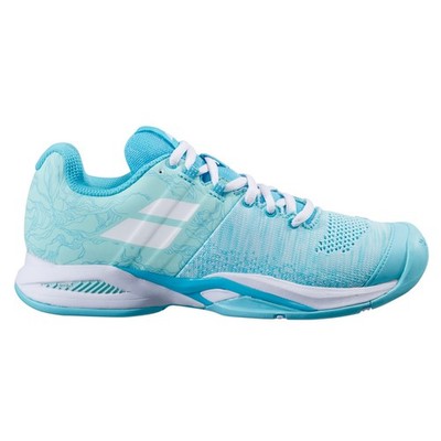 Babolat Women's Propulse Blast AC Tennis Shoes (Tanager/Turquoise)