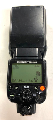 Nikon Speedlight Flash SB-5000 Working, Missing Dial 1264-20 READ PLEASE