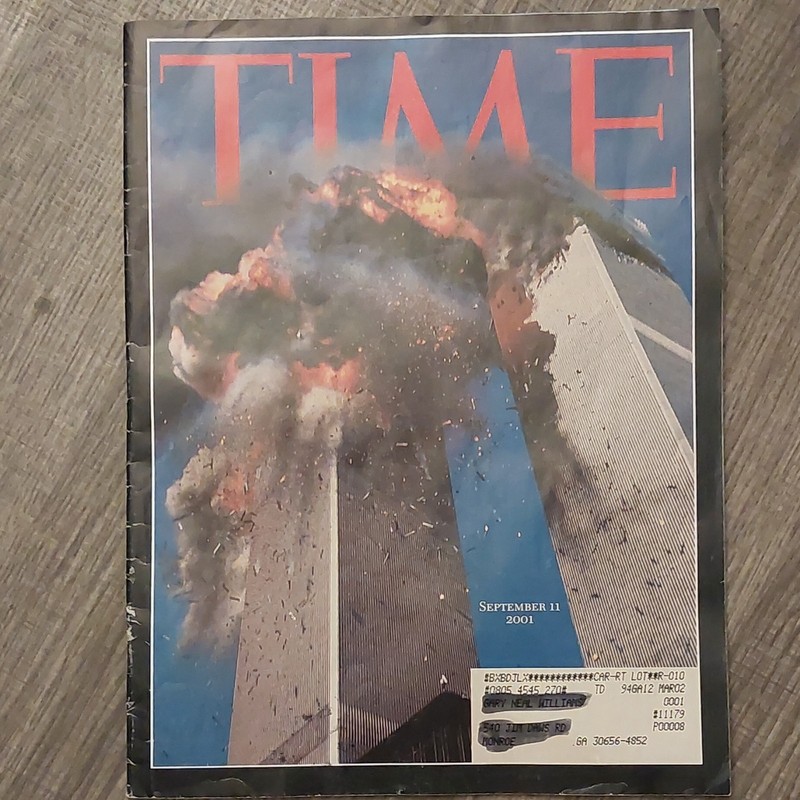 Time September 2001 September 11 Attacks Tragedy Politics Magazine Lance Morrow