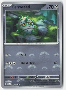 Ferroseed (Poke Ball Pattern) 068/086 White Flare