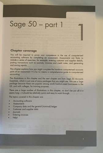 AAT Using Accounting Software Combined Study Text & Question Bank Foundation BPP - Picture 6 of 12