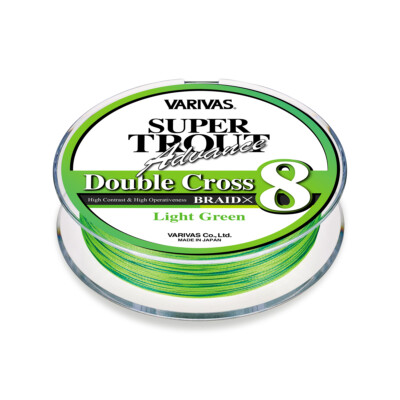 * VARIVAS SUPER TROUT Advance Double Cross PE X8 100m #light green
