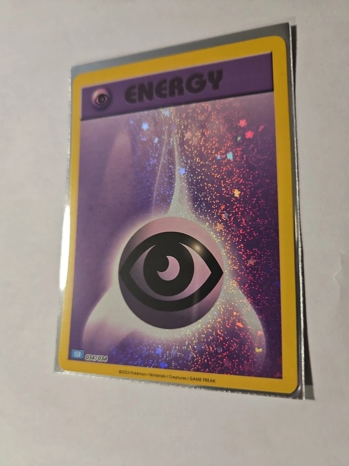 Basic Psychic Energy 034/034 Trading Card Game Classic Regular - Image 2 of 2