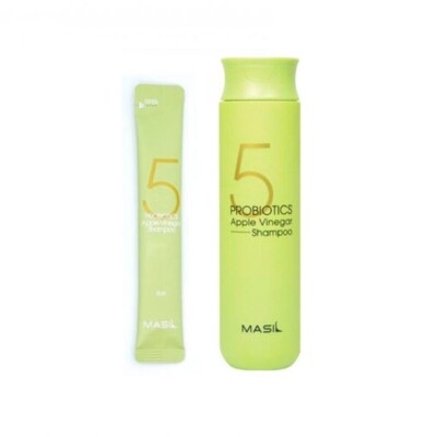 MASIL 5P ROBIOTICS APFELESSIG SHAMPOO, K Beauty, Gratis Geschenk