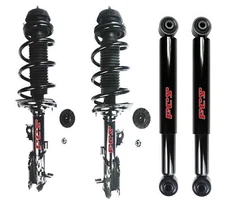 FCS Front Struts Coil Springs & Rear Shocks Kit For Kia Rio 1.6 L4 Sedan FWD