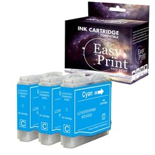 3PK LC51 LC-51 Cyan Ink Cartridge LC 51 for DCP-130C MFC-685CW Printer