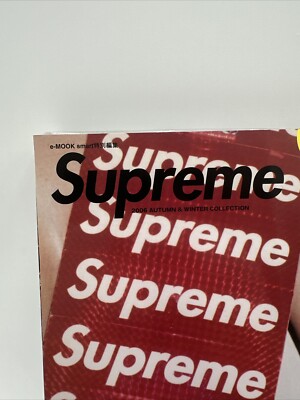 Supreme Autumn & Winter 2006 Magazine With Scarf Full Stickers And
