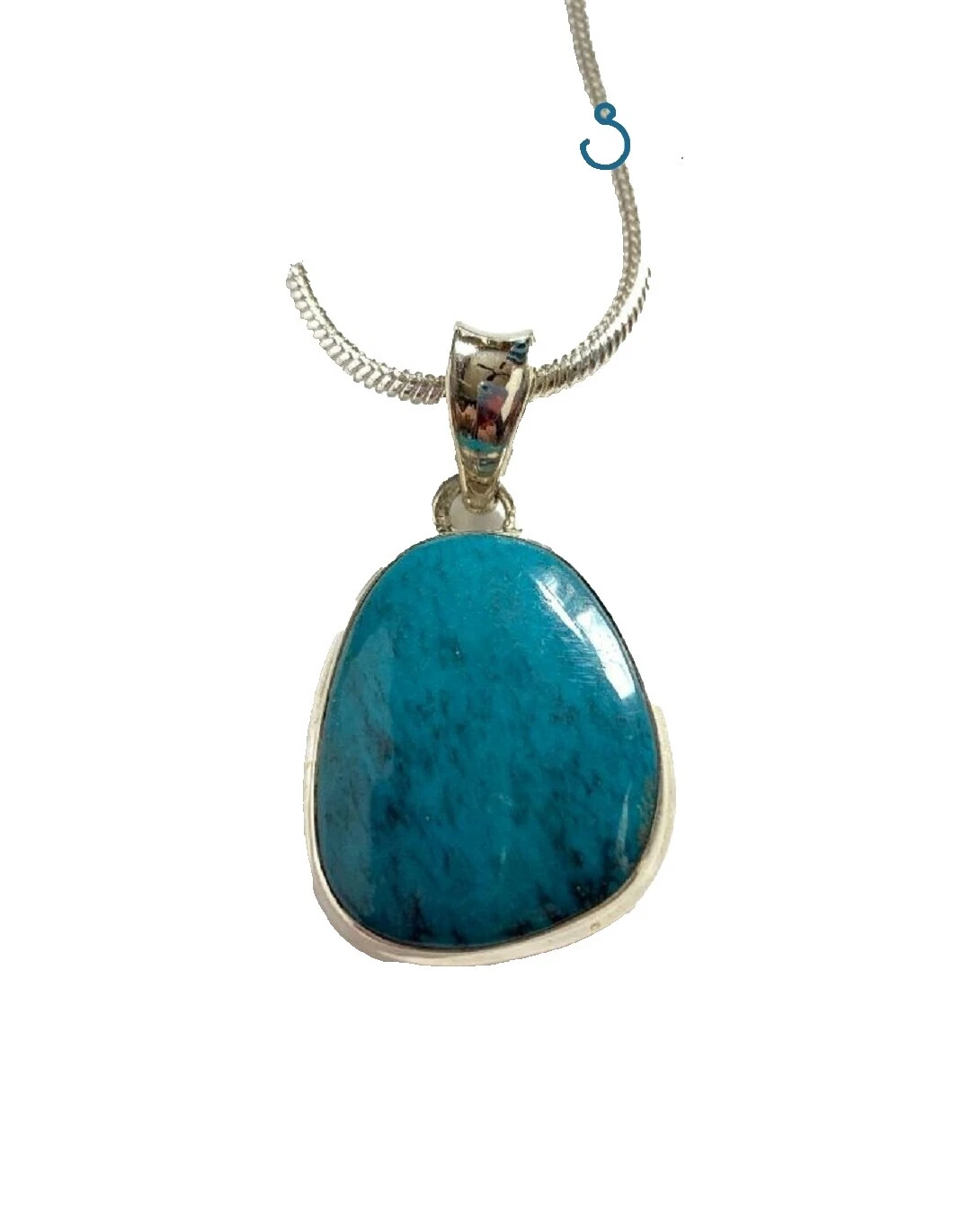 Turquoise Stone Sterling Silver Handcrafted Necklaces & Pendants