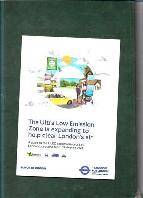 Ultra Low Emission Zone (ULEZ) Informationsbroschüre von The Mayor of London 2023