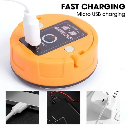 2-6PCSMini Linterna LED para Camping Linterna Portátil con Imán Linterna de Emergencia - Imagen 4 de 11