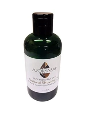 Aromabar shaving oil cederwood, sandlewood, patchouli ,lime 125ml ***new scent*
