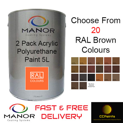 Pintura En Spray Marrón Tierra RAL 8028 Brillo Multisoporte Redlack