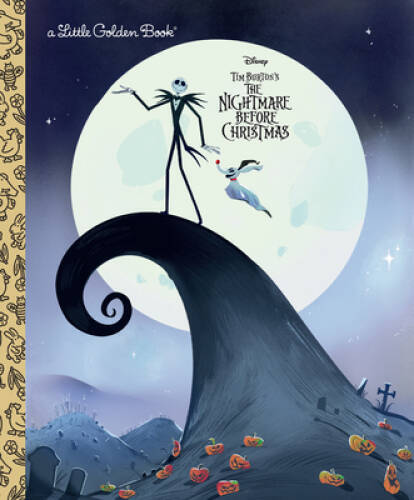 The Nightmare Before Christmas (Disney Classic) (Little Golden Book) - GOOD