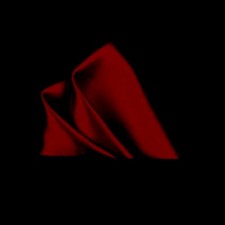  95 Bloomingdales Men Solid Red Burgendy Handkerchief Casual Dress Pocket Square