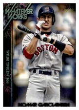 Nomar Garciaparra 2015 Topps Update Whatever Works Card #WW-4