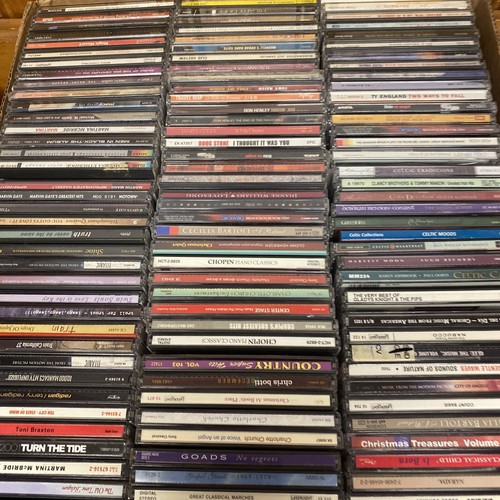 Lot of 100 Used ASSORTED CDs 100 Bulk MISC CDs Used CD Lot