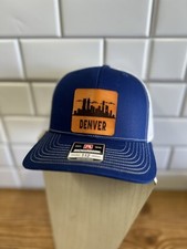 Richardson 112 trucker hat Royal Blue w/ White
