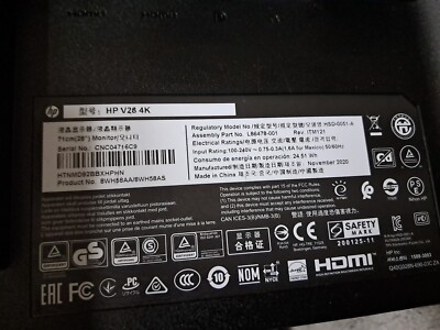 安い ショップ HP V28 4K monitor 【公式通販】