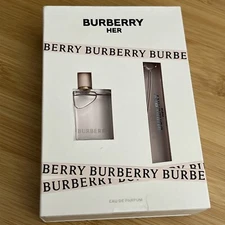 BURBERRY HER EAU DE PARFUM 5ml/0.16 oz. & 10ml./0.33 oz. NATURAL SPRAY VAP