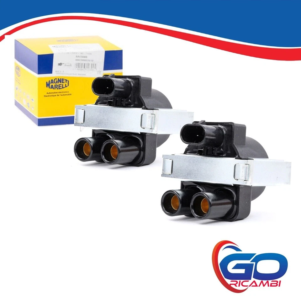 KIT ACCENSIONE BOBINE CANDELE CAVI FIAT PUNTO PANDA 500 1.1 1.2 LANCIA Y BENZINA - Immagine 3 di 4