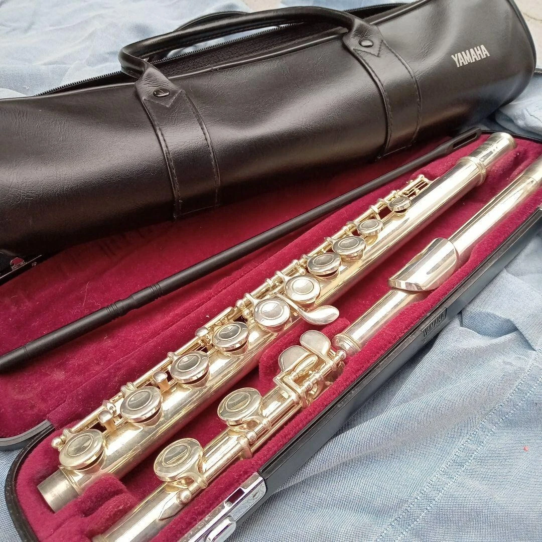 Yamaha YFL-221 S II Flute Silver YFL2211 II Japan made