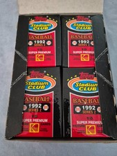 1992 TOPPS Stadium Club Baseball Cards Series 2 Wax Box 36 Factory Sealed Packs