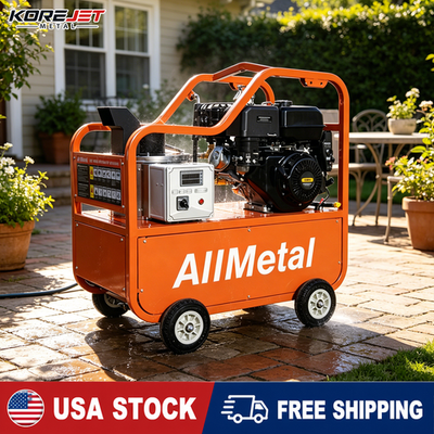 #ad Pressure Washer：4000 PSI 4 GPM Hot Water 4 Stroke Gasoline Power Korejetmetal $3290.00