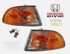 For Usdm Honda Civic Sr4 4dr Sedan 92-95 Depo Front Corner Signal Indicator Lamp For Usdm Honda Civic Sr4 4dr Sedan 92-95 Depo Front Corner Signal Indicator Lamp