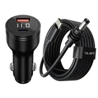 Starlink Mini Car Adapter Step Up Converter + Starlink Mini USB C Power Cable...