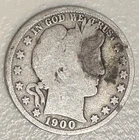 1900 Barber Half Dollar 90% Silver NO RESERVE!!