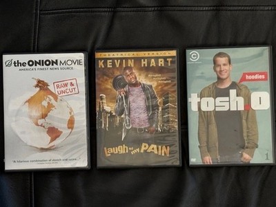 Comedy DVD Bundle - Triple Feature - Kevin Hart - Tosh O - The Onion